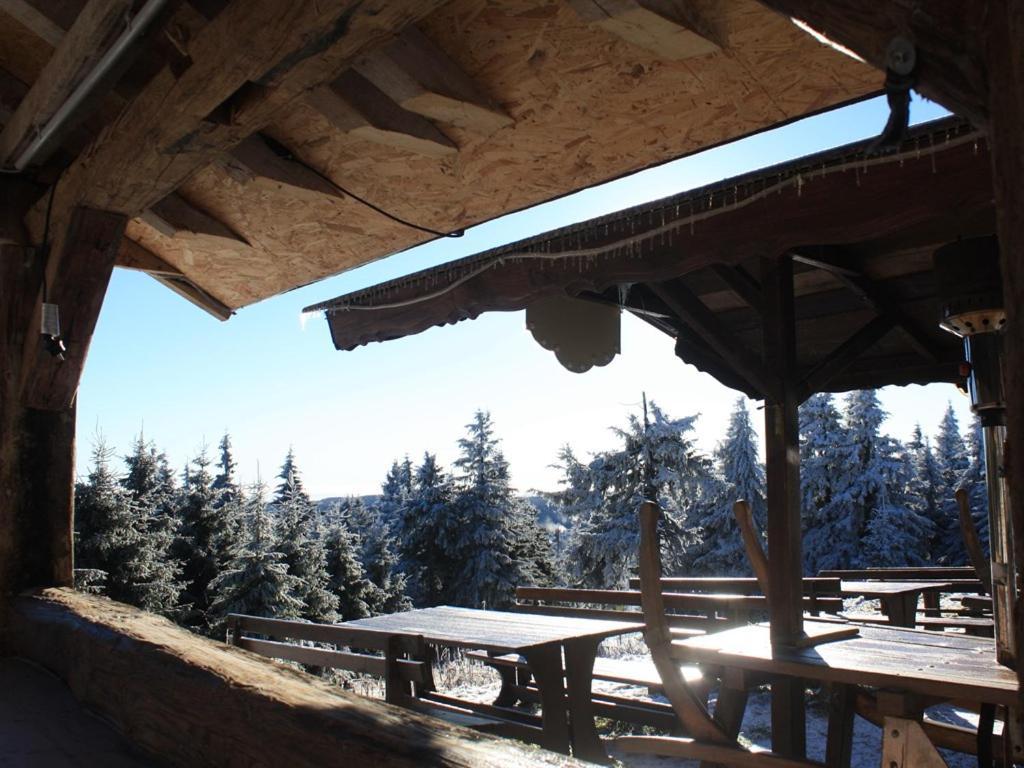 Fichtelberghütte Hotel Oberwiesenthal Buitenkant foto